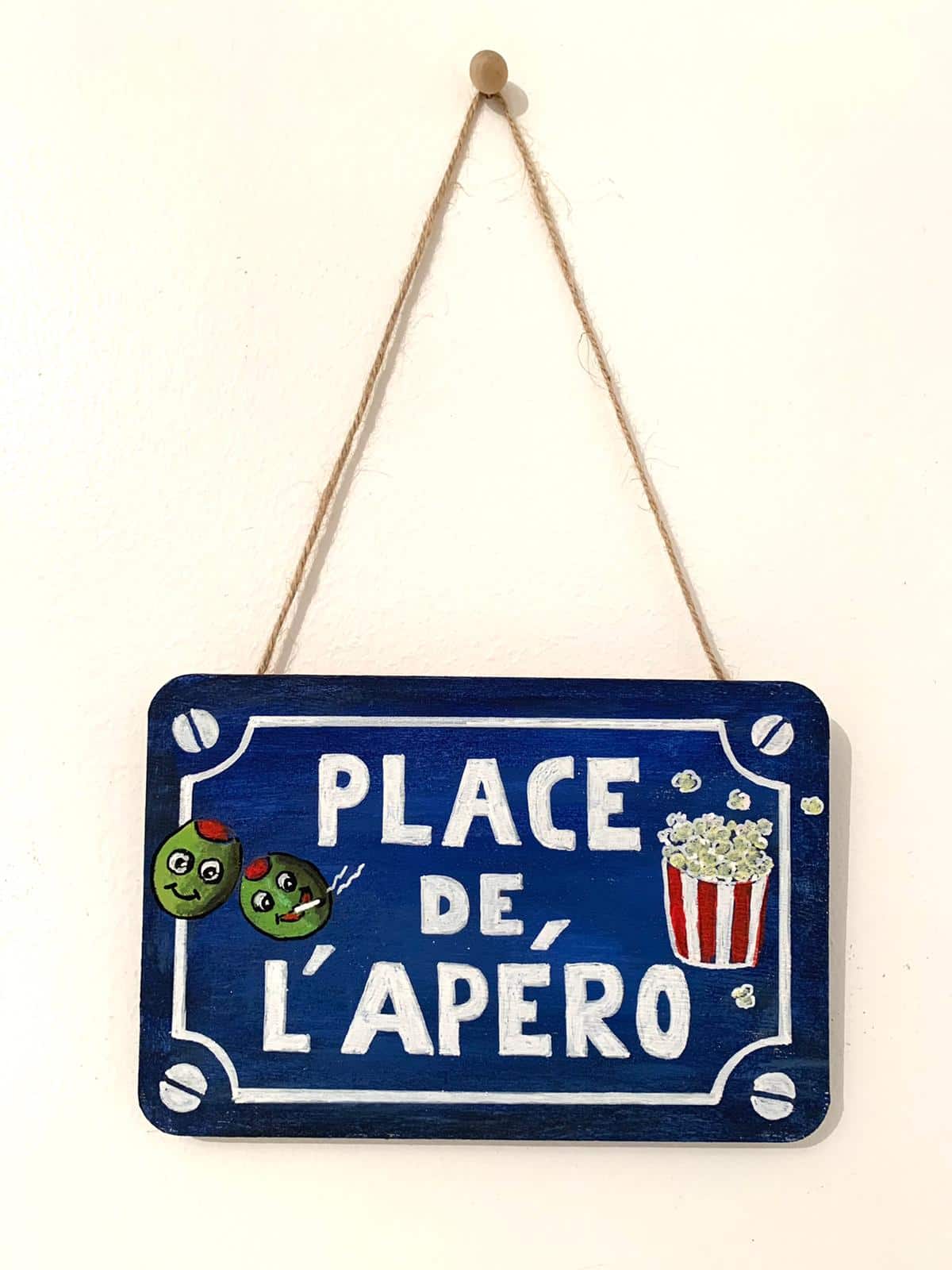Placa Decorativa Pared - Original Plaza Del Aperitivo ™