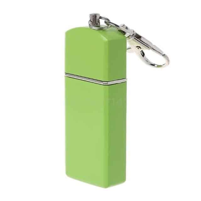 Cenicero De Bolsillo Metalico "Mister Green"